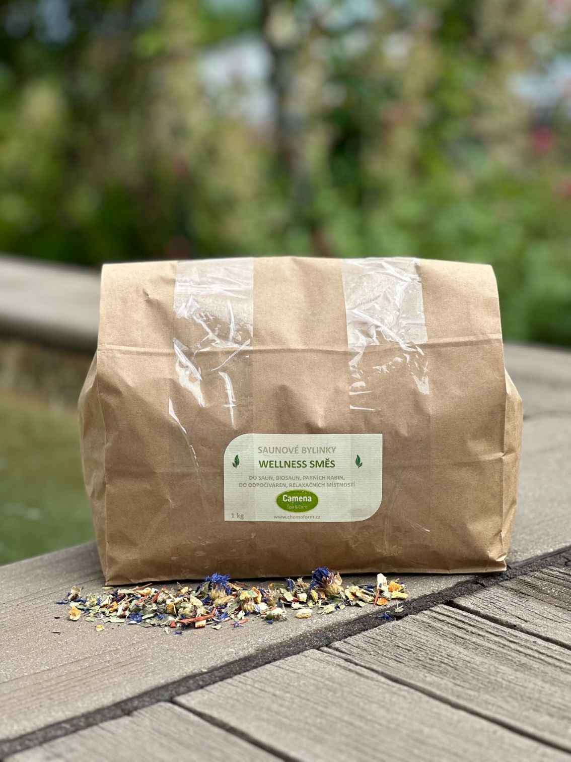 Saunové bylinky WELLNESS SMĚS 1Kg